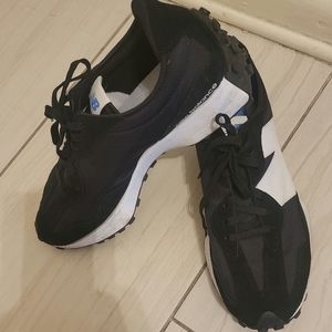 Like New...Men Size 12 New Balance running shoe...Style 327...Black n White